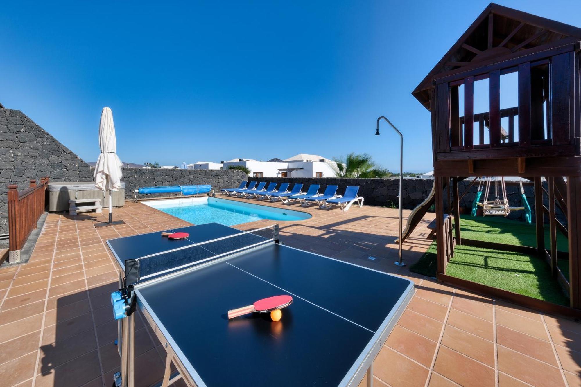 Villa Flavia-Private Pool, Jacuzzi, Sea Views Playa Blanca  Exterior foto
